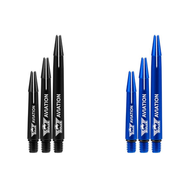 Bulls NL Aviation Alu Shafts, Farbe: Schwarz, Länge: Short