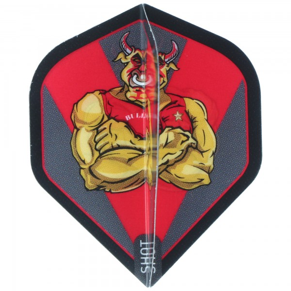 Michael Smith Bully Boy Red, Dartflight, No.2, 3 Stück