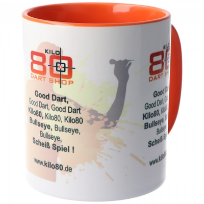 Darttasse mit Dartspruch Good Dart, Kaffeetasse Dart