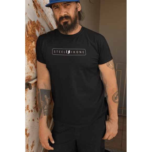 STEELIKONE T-Shirt - BADGE, Farbe: Burgundy, Größe: S, 2 image