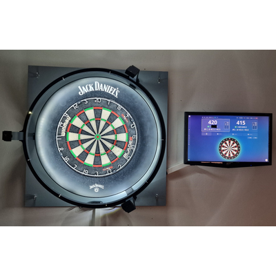 Komplettlösung A-Z Autodarts Dartsringlicht LED Monitor PC Kamera Dartboard-Set