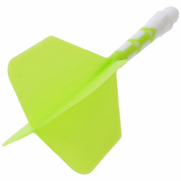 Cuesoul integrierte Dart Flights AK7, Standard M, neon grün, 3 image