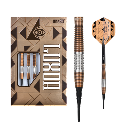 One80 Luxor Gamma Softtip, Gewicht: 18 Gramm