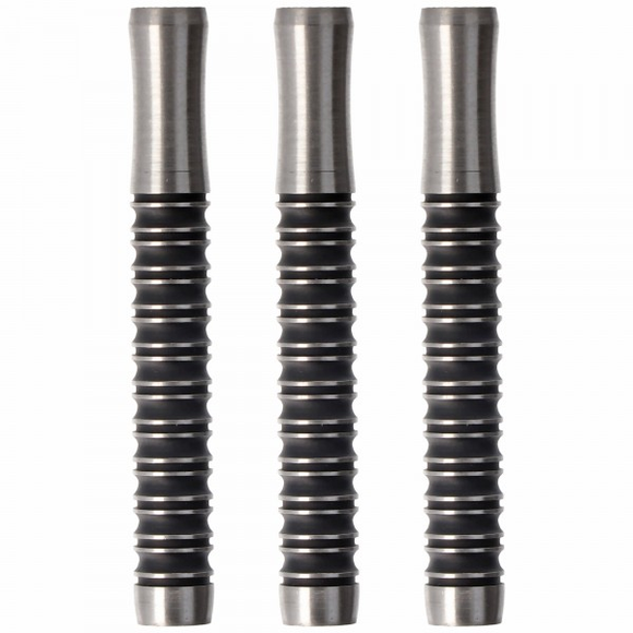 Barrel mit schwarzem Ring Grip, 90% Tungsten, 48mm, 16 Gramm