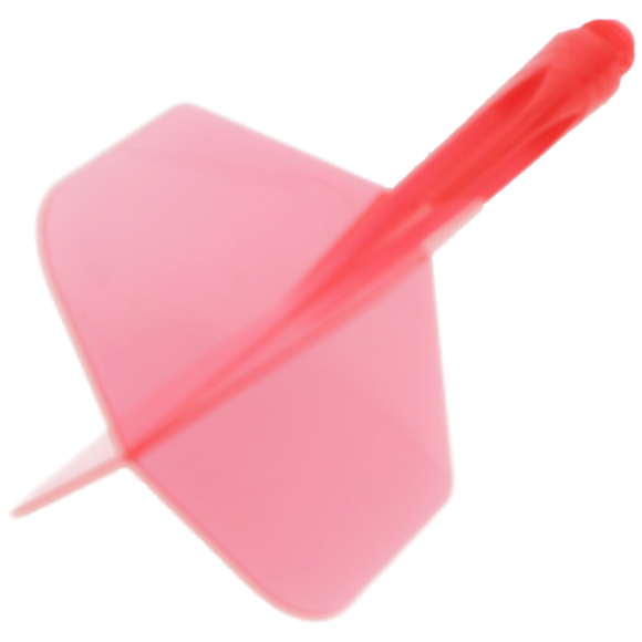 Dartflight Zero Stress, small M, rot transparent, 27,5mm, 3 image