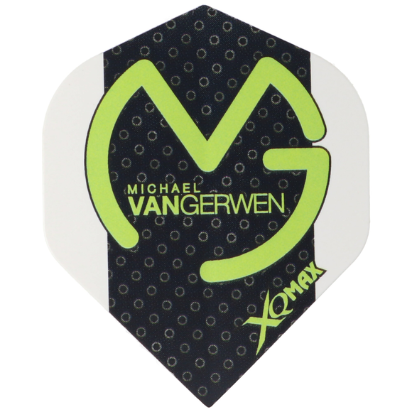 XQ Max Michael van Gerwen, Flights 3 Stück Farbe grün schwarz weiss, 3 image