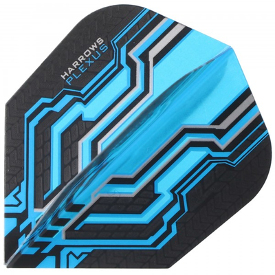 Harrows PLEXUS Schwarz Blau Grau Std.6, 3 Stück