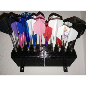 Dart Wandhalter für bis zu 30 Darts ( 10 Sets) Organizer Station