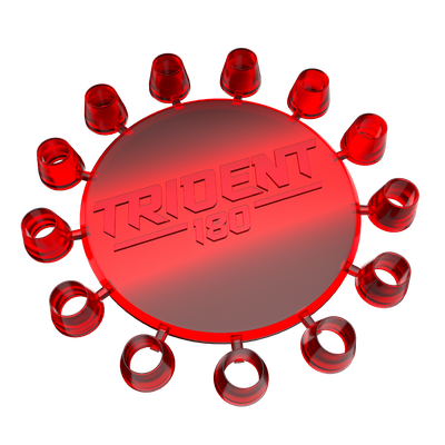 Winmau Trident 180, Farbe: Rot