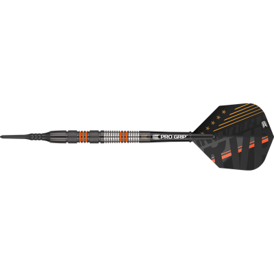 Target Raymond Van Barneveld Black Softdart 80%, Gewicht: 18g