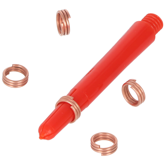 Federschaftringe, Schaftringe Bronze, 5 Stück, 4 image