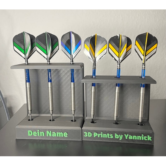Personalisierte Darthalter für Steel und Soft Darts aus umweltfreundlichem PLA+, 6 image