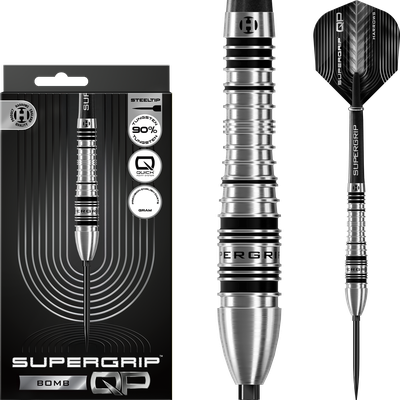 Harrows Supergrip Bomb Quick Point 90%, Gewicht: 23