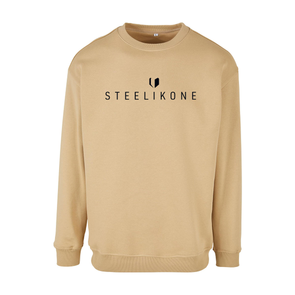 STEELIKONE Sweater - Beige, Farbe: Beige, Größe: XS