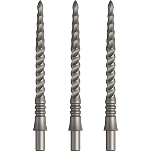 Mission Sniper Lunar CS Steel Tip Wechselspitzen Silber, Länge: 28mm