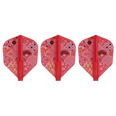 Cosmo Fit Flights Printed Series Japanese Pattern 2 Shape