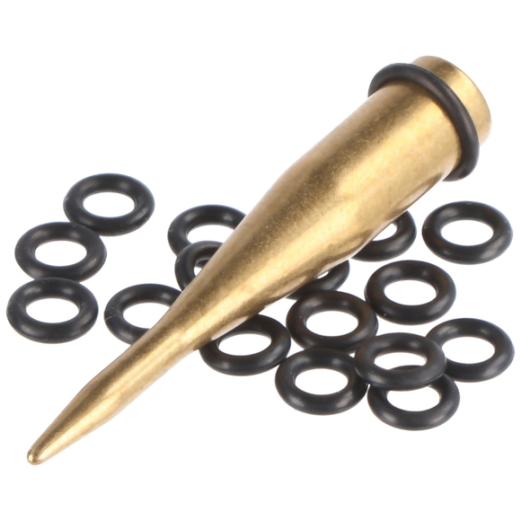 Schaftgummiringe schwarz, 20 Stück, Durchmesser ca. 0,4cm, 4 image