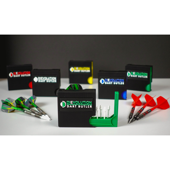 DIEVOLUTION DartButler 1.0 - Dartsbox/ Zubehörbox/ Aufbewahrung für Dartzubehör, 2 image