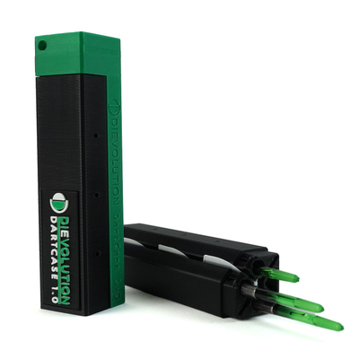 DIEVOLUTION DartCase 1.0 Slim- Dartpfeiltasche / Dartcase / Aufbewahrung für 3 Darts
