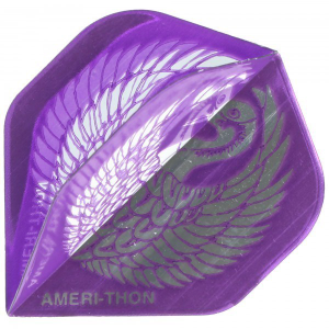 Bull's Five Star Flight, Swan Schwan, purple lila, Standard, 3 Stück