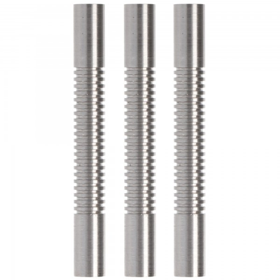 Barrel silber, 90% Tungsten, 50mm, 16 Gramm