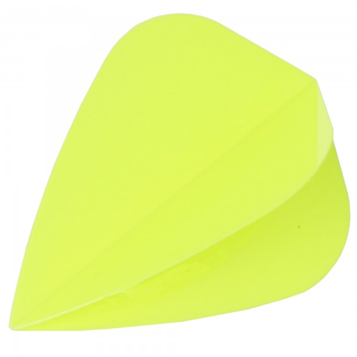 Kiteflight aus Kunststoff, neongelb, 3 Flights