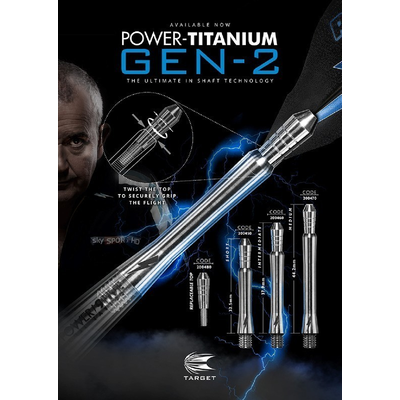 Target Power Titanium GEN2 Shafts