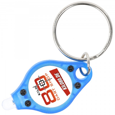 LED-Taschenlampe Mini weiße LED, mit Schlüsselanhäger