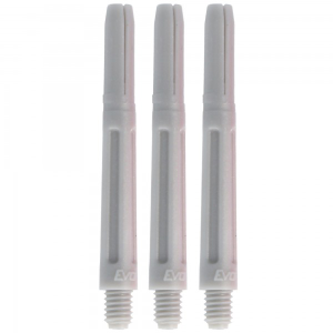 EVO Schaft Polyester, 43mm, silber, 3 Stück