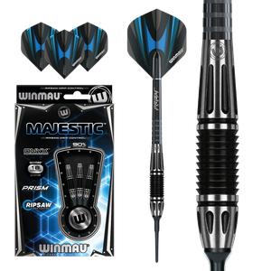 Winmau Majestic 90% Tungsten Softdarts, Gewicht: 20 Gramm
