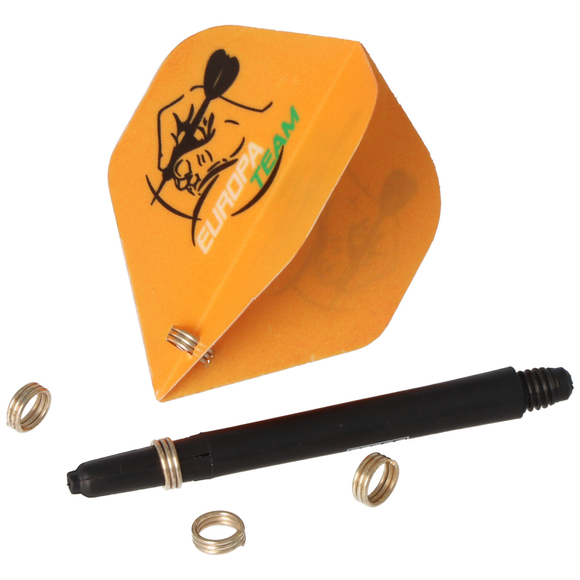 Federschaftringe, Schaftringe Goldfarben, 5 Stück, 5 image