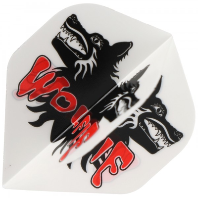 Wolf Dart Flight, Wolfie Design, 3 Stück