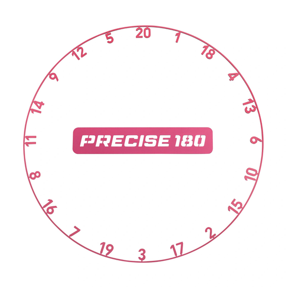 Precise180 | OnePiece Lasercut Number Ring | Cyber Pink, Farbe / Coating: Cyber Pink, 2 image