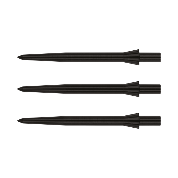 RedDragon Raptor Plain Points - Schwarz - 28 mm