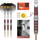 Target Stephen Bunting 95K 95% Tungsten Swiss Point Steeldarts, Gewicht: 18 Gramm