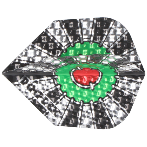 Dimplex Dart Flights Bullseye, Standard, 3 Stück, 3 image
