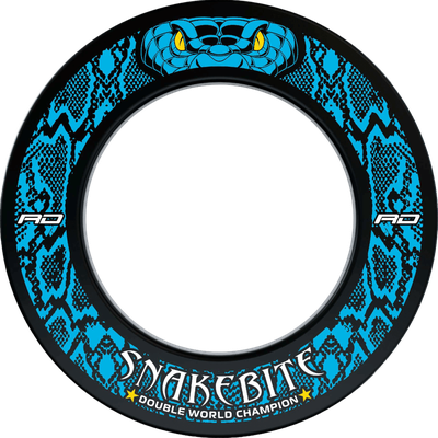 Red Dragon Peter Wright Snakebite Double World Champion Dartboard Surround