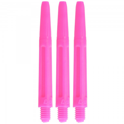 EVO Schaft Polyester, 43mm, pink, 3 Stück
