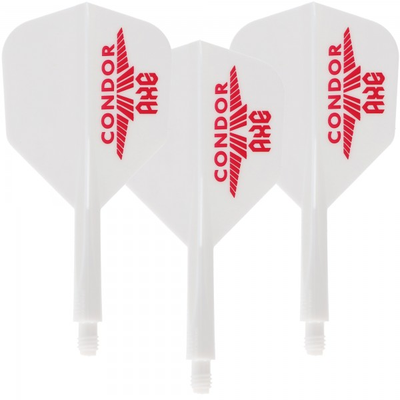 Condor AXE, weiß mit Druck, Gr. S, small, 21,5mm