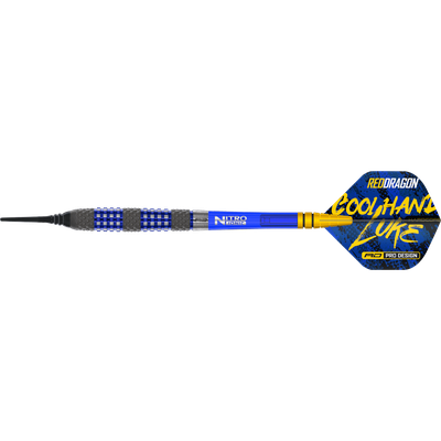 Red Dragon Luke Humphries "Coolhand Luke" TX2 Softdart 90%, Gewicht: 20g