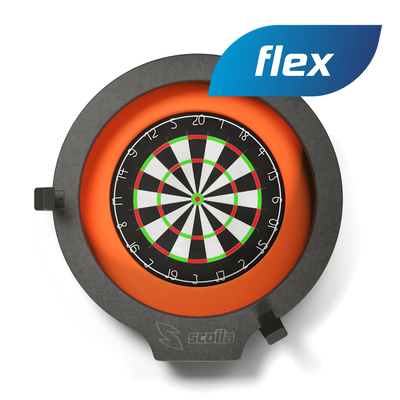 Scolia Home FLEX Spark Bundle | mit Kamera & Beleuchtung | Steeldart Autoscoring-System