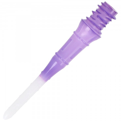 Dartspitzen Weiß Purple Premium Lippoint, 30 Stück