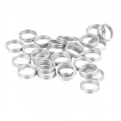 Schaftfederring, 0,5cm, silber, 30 Stück