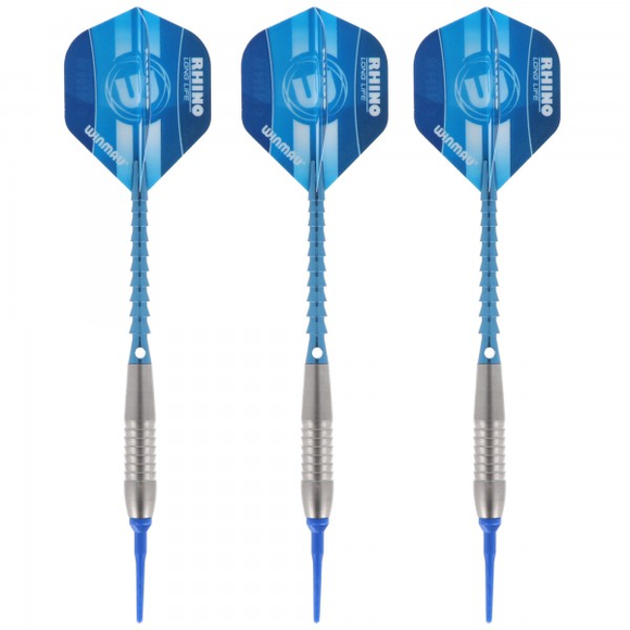 Dart-Komplettset Soft, blau-silber, 16 Gramm