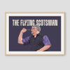 Darts Arts The Flying Scotsman - Print, Design: Gary Anderson, Format: A4