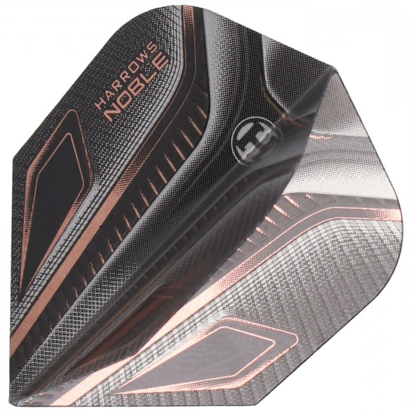 Harrows Noble Dartflight, No6, Standard, Rich Gold, 3 Stück