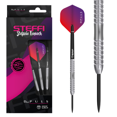 DPuls Steffi Stefanie Rennoch Steeldarts 90% Tungsten | 23 Gramm