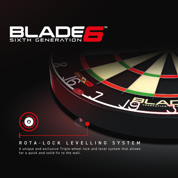 Winmau Blade 6 Steeldartboard, 5 image