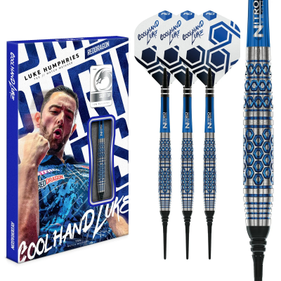 Red Dragon Luke Humphries TX5 Softdarts, Gewicht: 20g