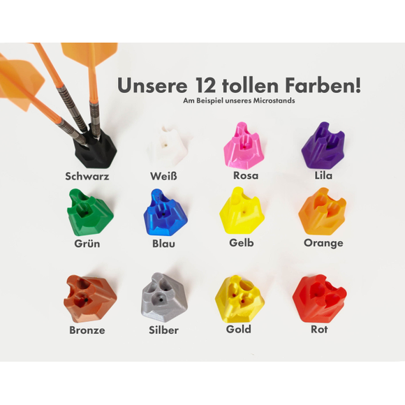 DIEVOLUTION Microstand 1.0 - Dartständer/ Dartshalter für 3 Darts, 2 image